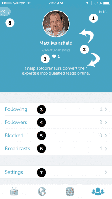 Screen shot from "What is Periscope and How Do I Use It?" by Matt Mansfield for Small Business Trends