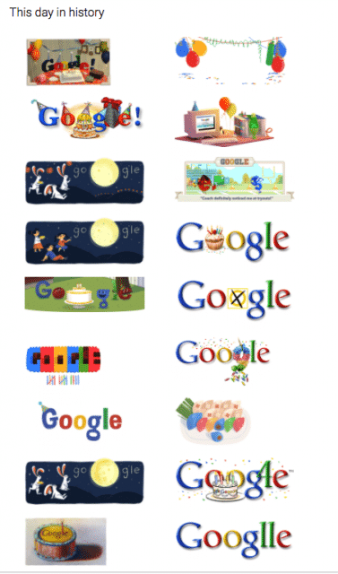 Google celebrates its 19th birthday with 19 past Doodle games