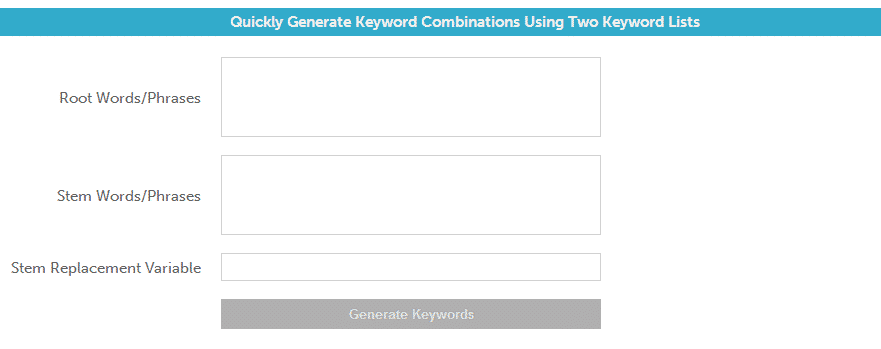 keyword creator